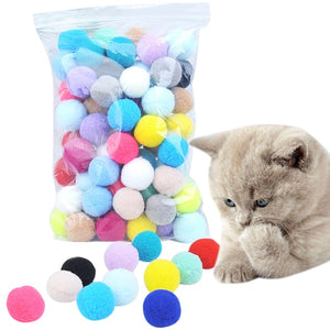 Jouet boule à mâcher pour chat Pom Pom