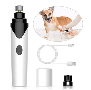 Broyeur à ongles rechargeable pour animaux de compagnie