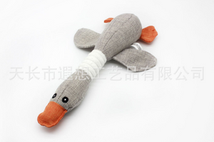 Chewing Sound Goose Cloth Toy