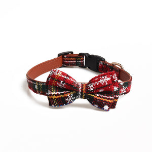 Collier pour chat chiot rayé rouge