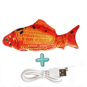 貓咪 USB 充電器互動魚玩具