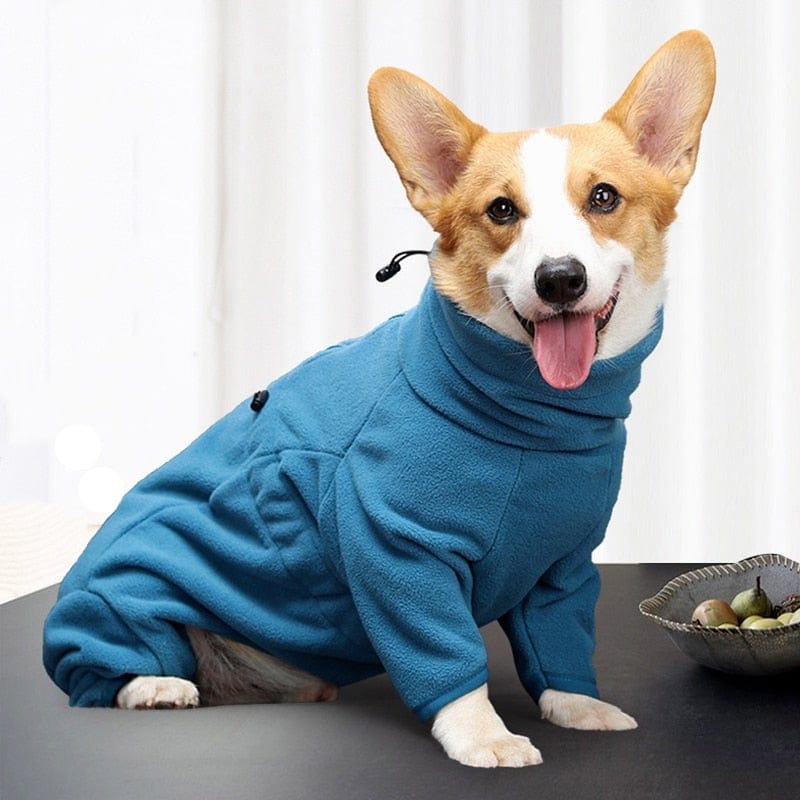 Manteau épais pour chien en polaire d'hiver