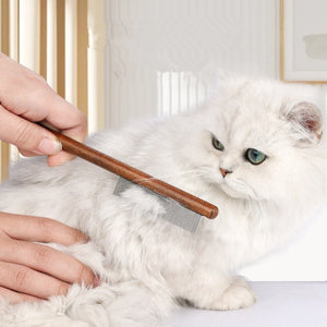 Wooden Cat Comb