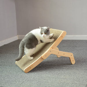 木製貓抓板休閒床