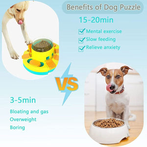Mangeoire puzzle pour chien